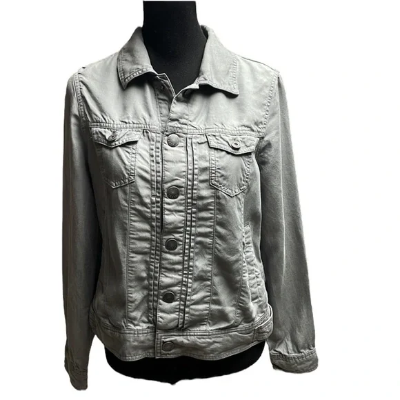 Tahari Tencel Charcoal Jacket, Size Small - Picture 11 of 11